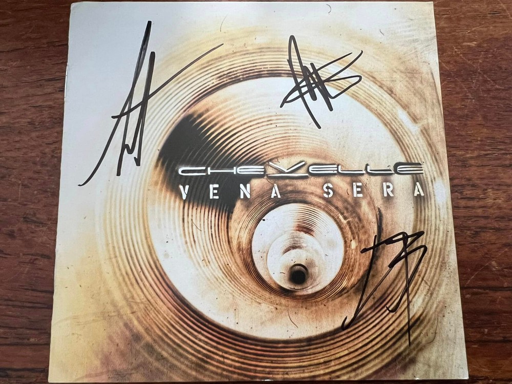 Cheville Vena Sera cd with signed cd booklet 2007
