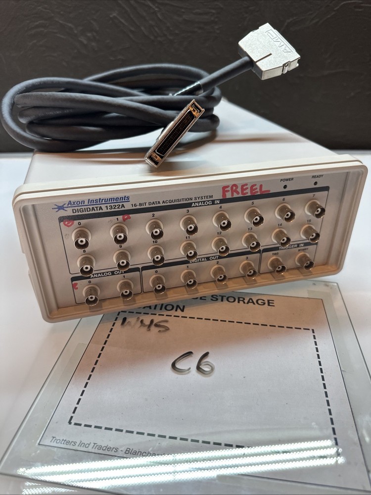 Axon Instruments Digidata Model 1322A 16-Bit Data Acquisition System TESTED