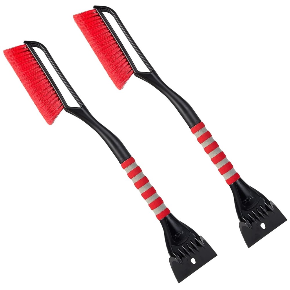 27" Snow Brush & Ice Scraper Combo 2-Pack