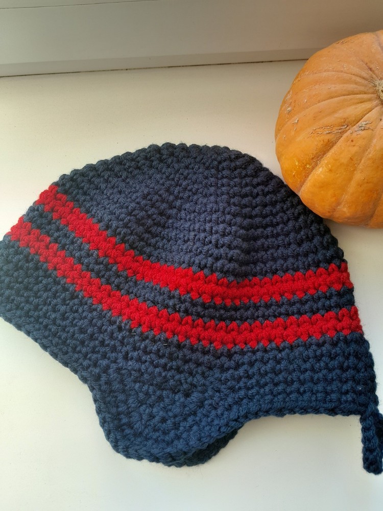 knitted sauna hat