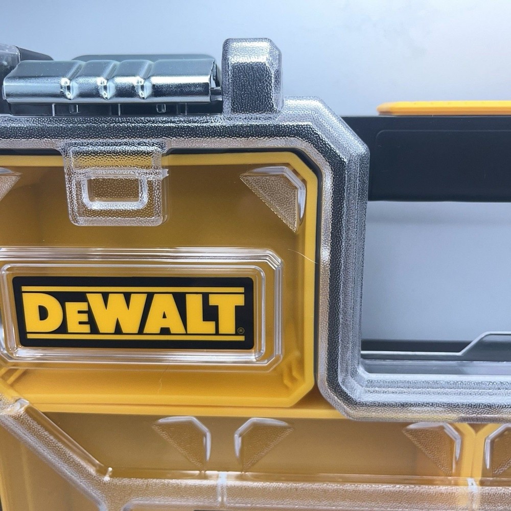 DEWALT SMALL PARTS TOOL STORAGE ORGANIZER STACKABLE REMOVEABLE 10-COMPARTMENT