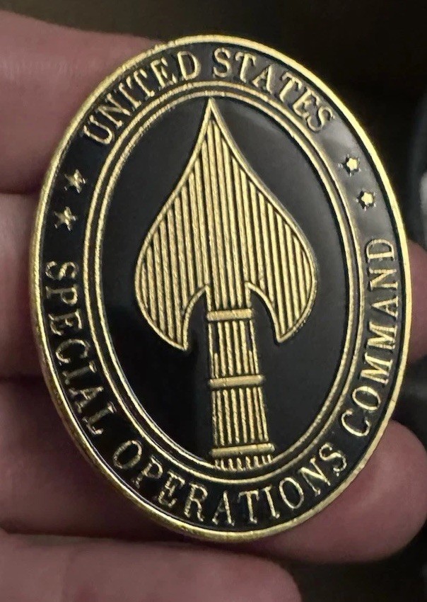 Special Operations Command Challenge Coin