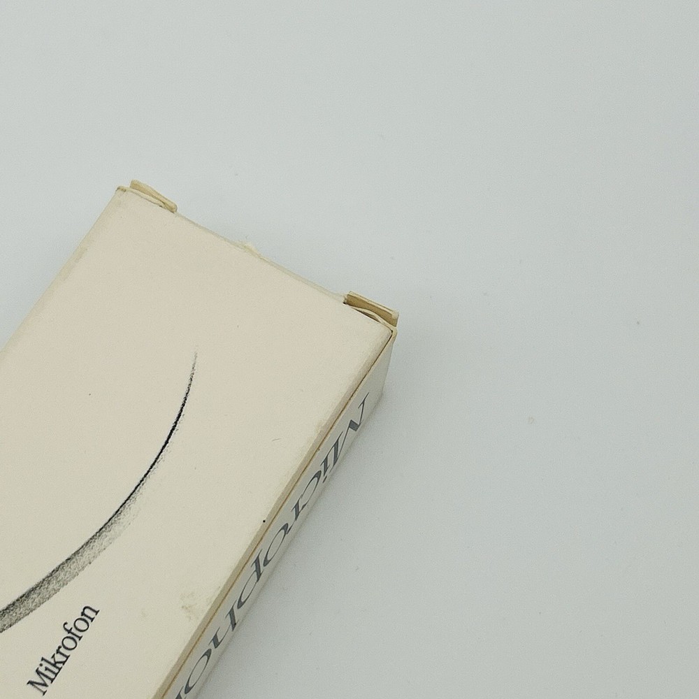 VINTAGE 1990 Apple Microphone Original Box Apple Computer Mic Electronics NEW