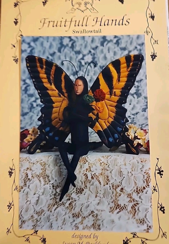 Fruitfull Hands Swallowtail Butterfly Cloth Doll Pattern