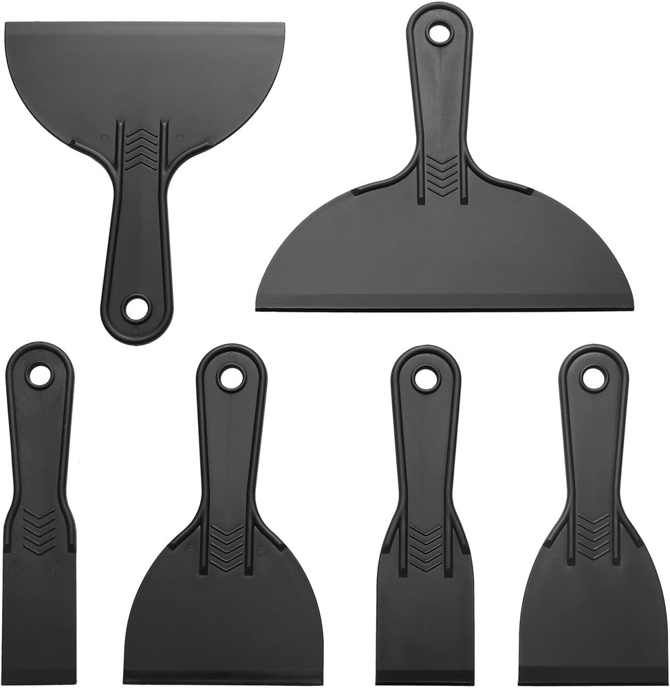 Putty Knife, Flexible Plastic Paint Scraper Tool for Spaling, Putty