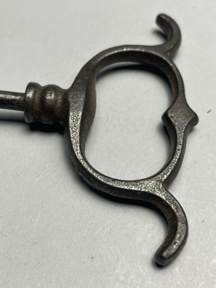Antique Cast Iron Dog Eared Corkscrew