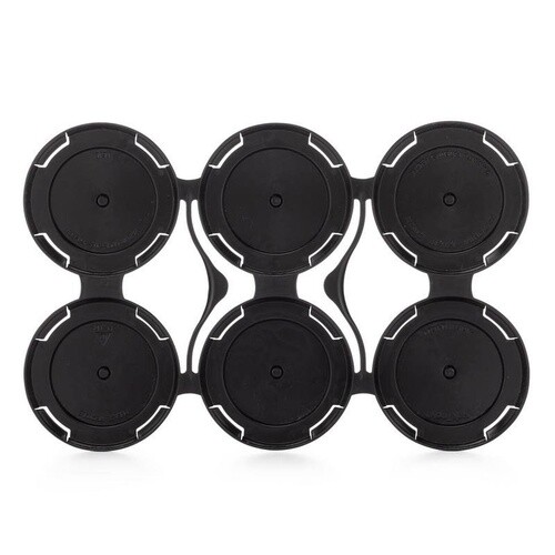 Recycled HDPE Plastic Can Carrier (6-pack) - 4 Carriers per order Beer Canning