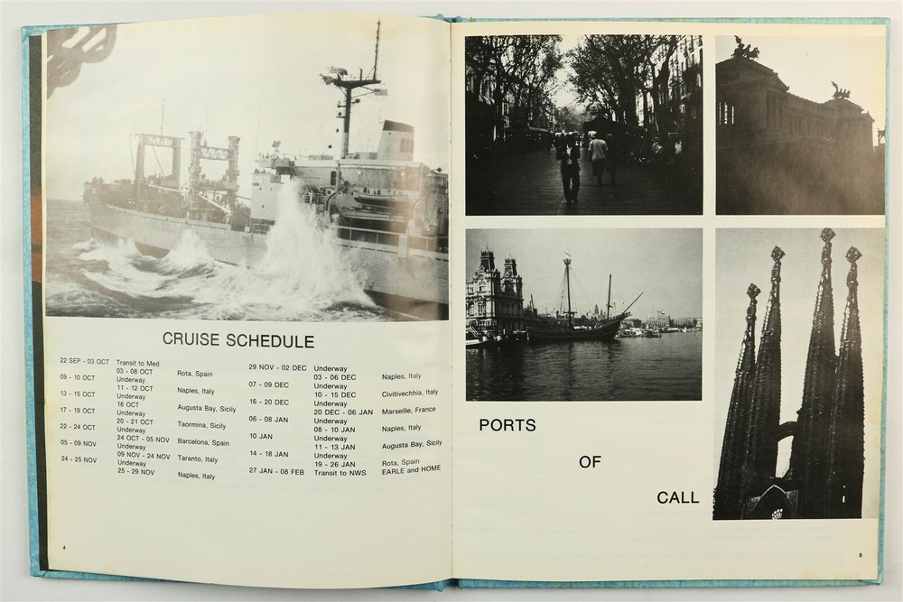 USS Nitro (AE-23) 1978 Mediterranean Deployment Cruise Book