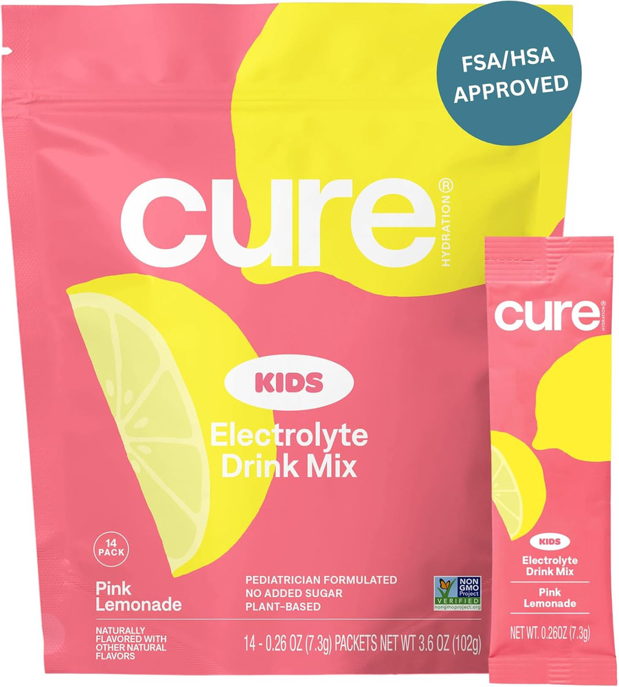 - Kids Electrolyte Drink Mix | Plant-Based Pediatrician Formulated Rehydratio...