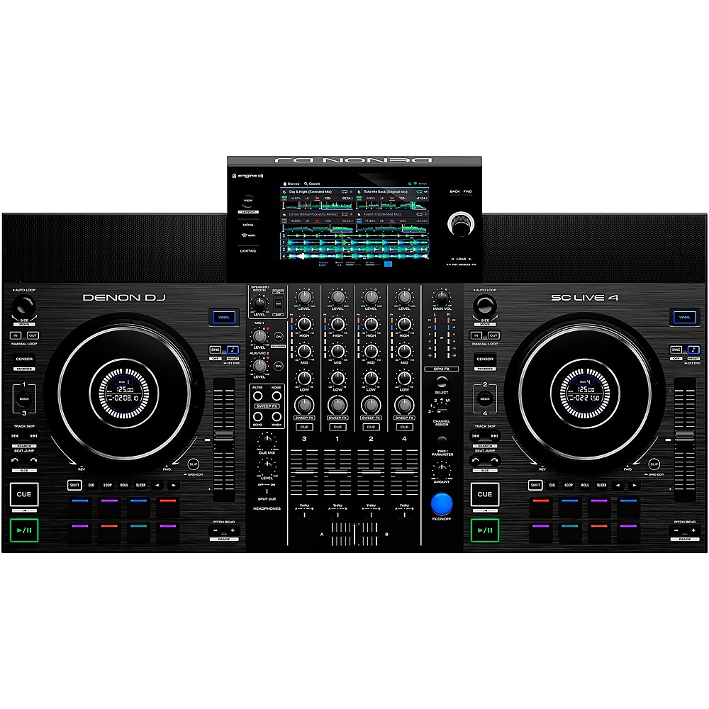 Denon DJ SC Live 4 4-Deck Standalone DJ Controller