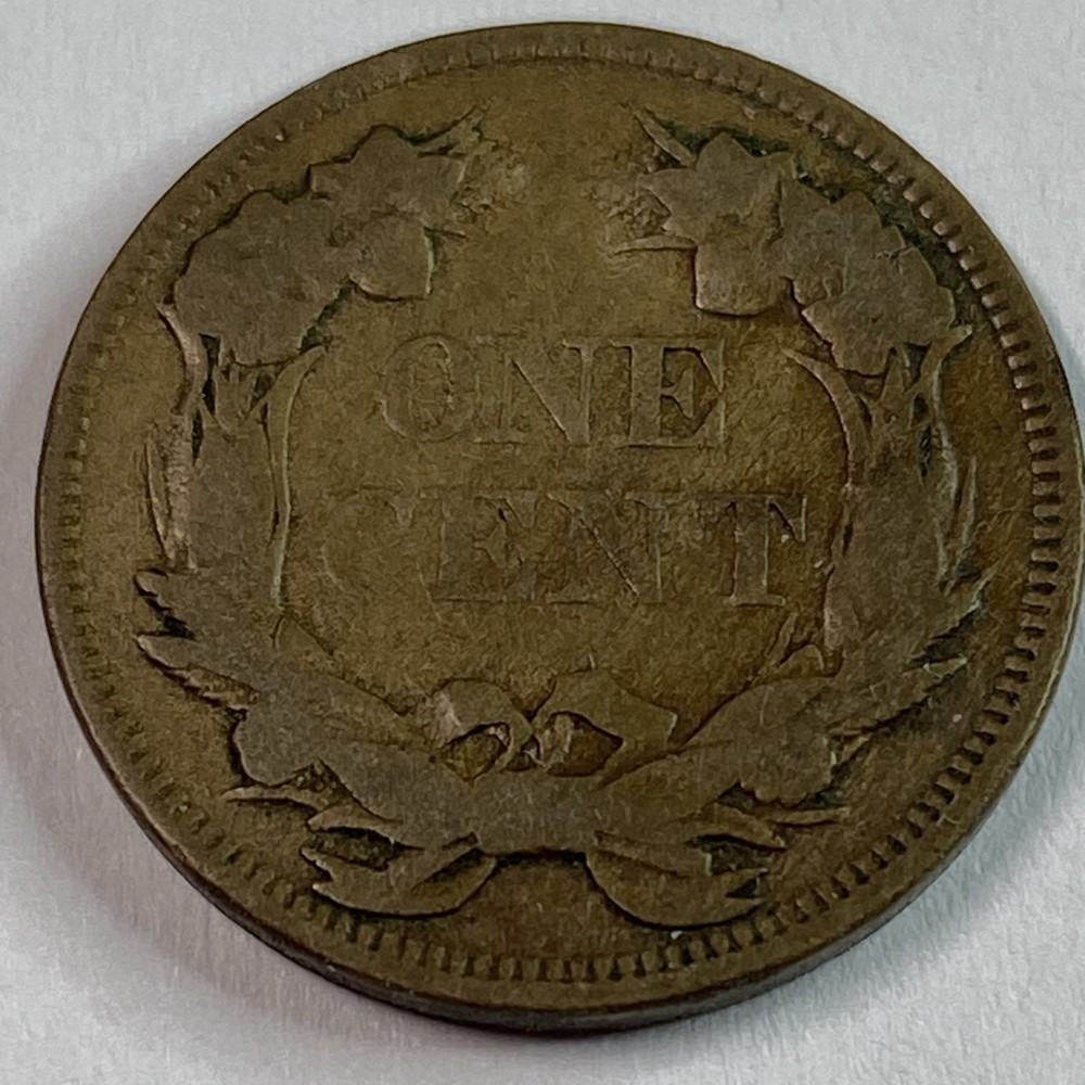 1857 Flying Eagle Cent, Very Nice Coin!