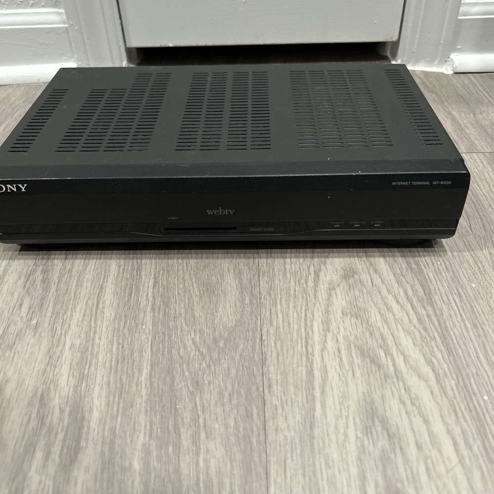 Sony WEBTV INT-W200 Console, Keyboard