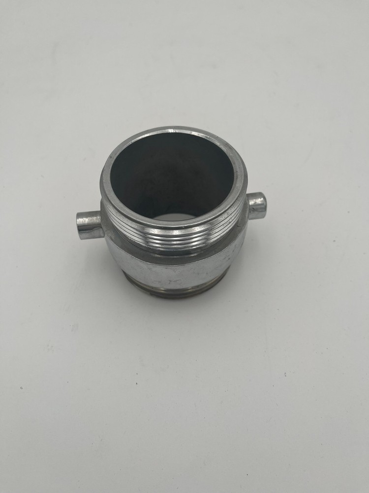 2.5" Double Male Chrome Hose Adapter