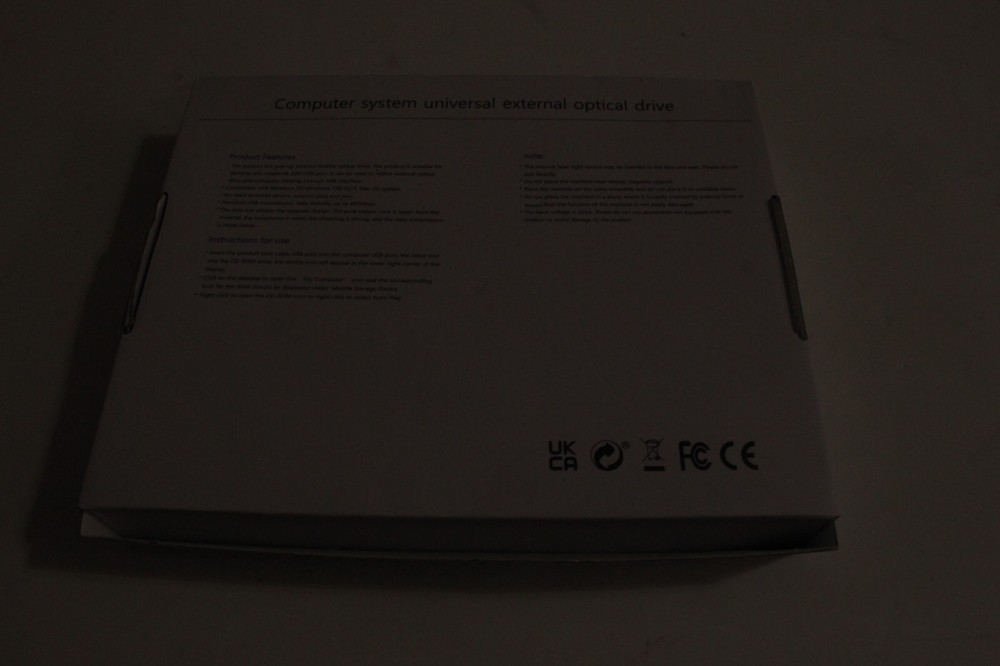 USB COMPUTER SYSTEM EXTERNAL ULTRA THIN UNIVERSAL OPTICAL DRIVE