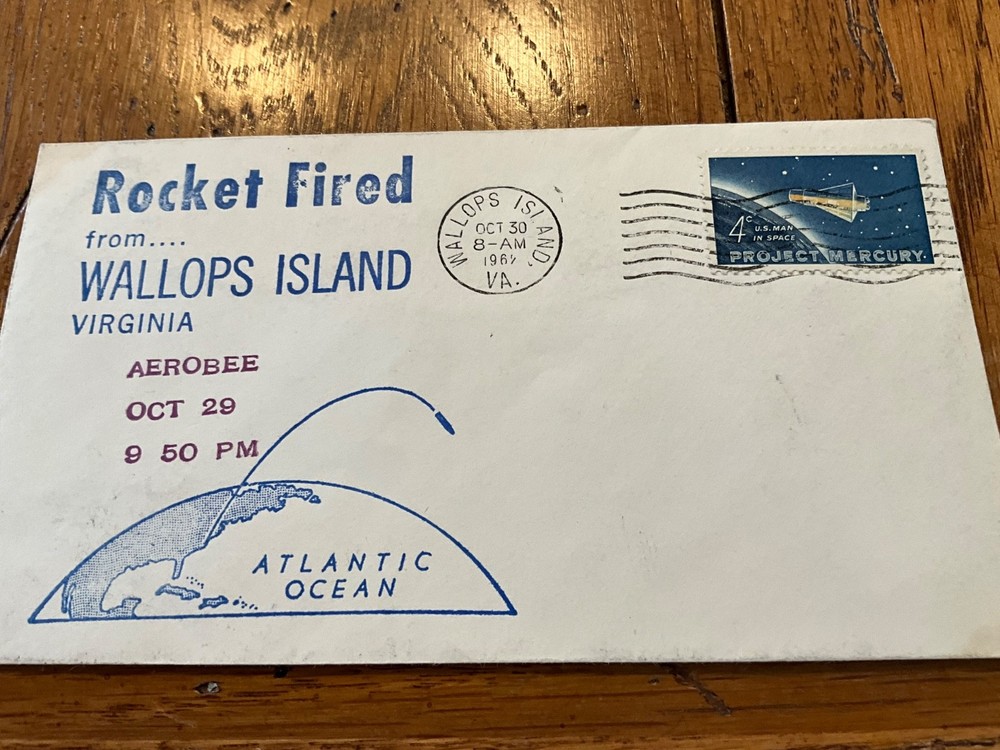 1962  Launch Aerobee ROCKET Wallops Isle. 10/29/62
