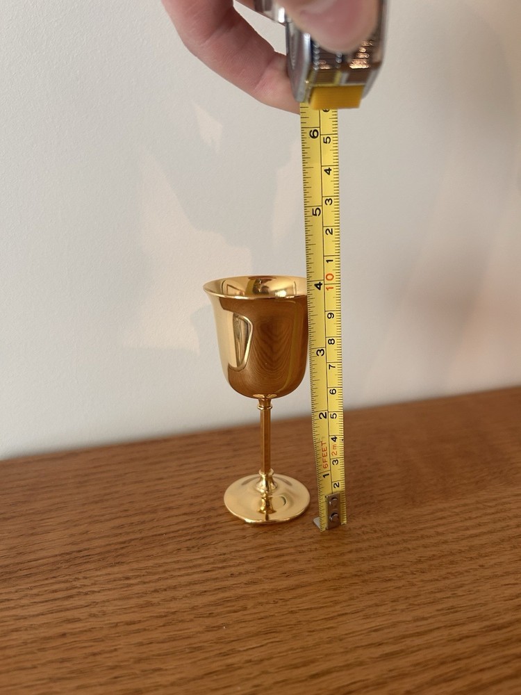 24k Gold Plated Goblets