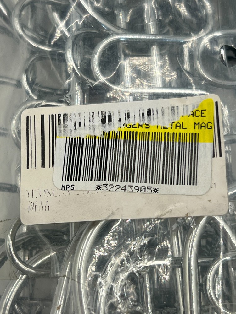 Pack of 10 Yeongja Metal Bracket Hanger Silver Durable