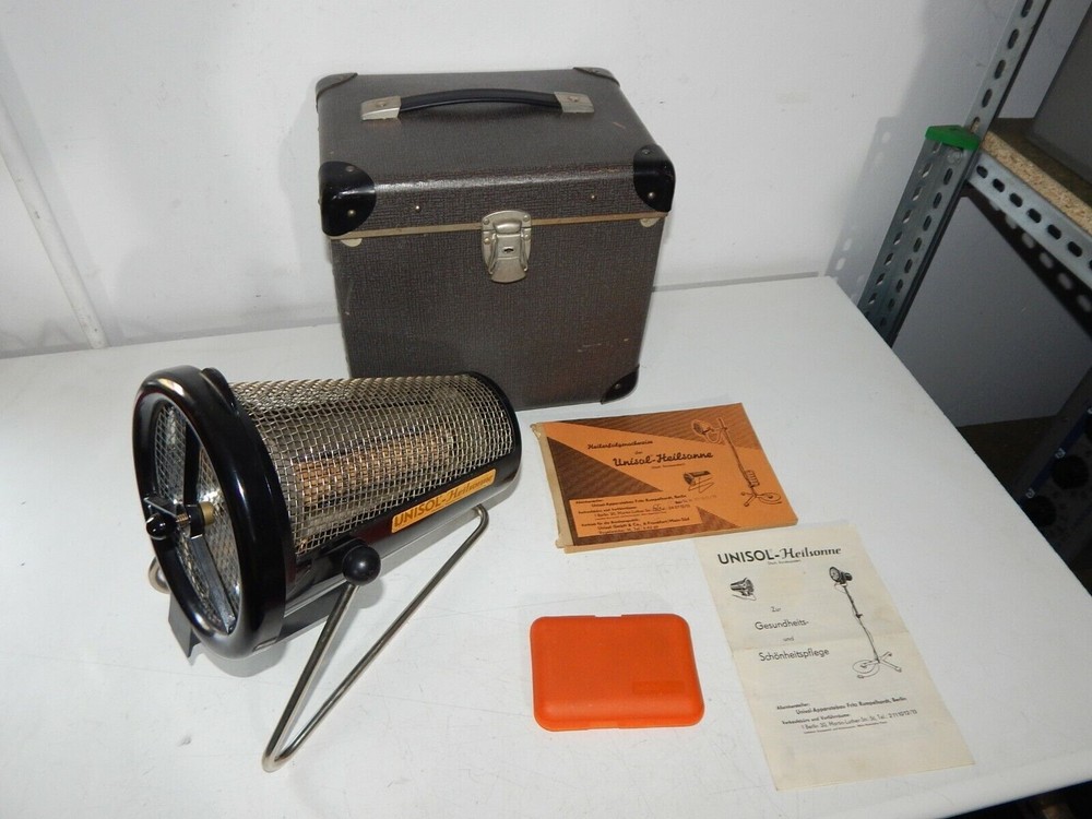 Electrical device UNISOL healing sun healing lamp around 1955