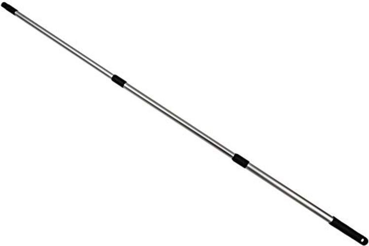 CleanAide Electrostatic Dusting Wand with 3-Section Extendable Pole, Reaches