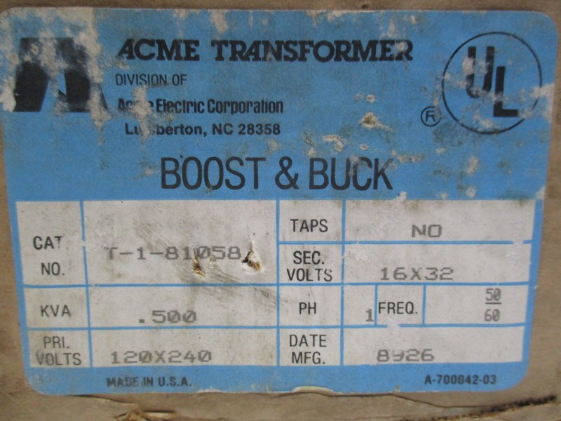 ACME T-1-81058 NSMP