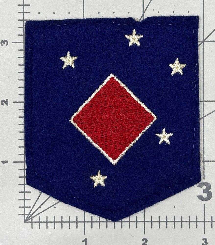 WW 2 USMC 1st MAC Headquarters Wool Patch Inv# K2276