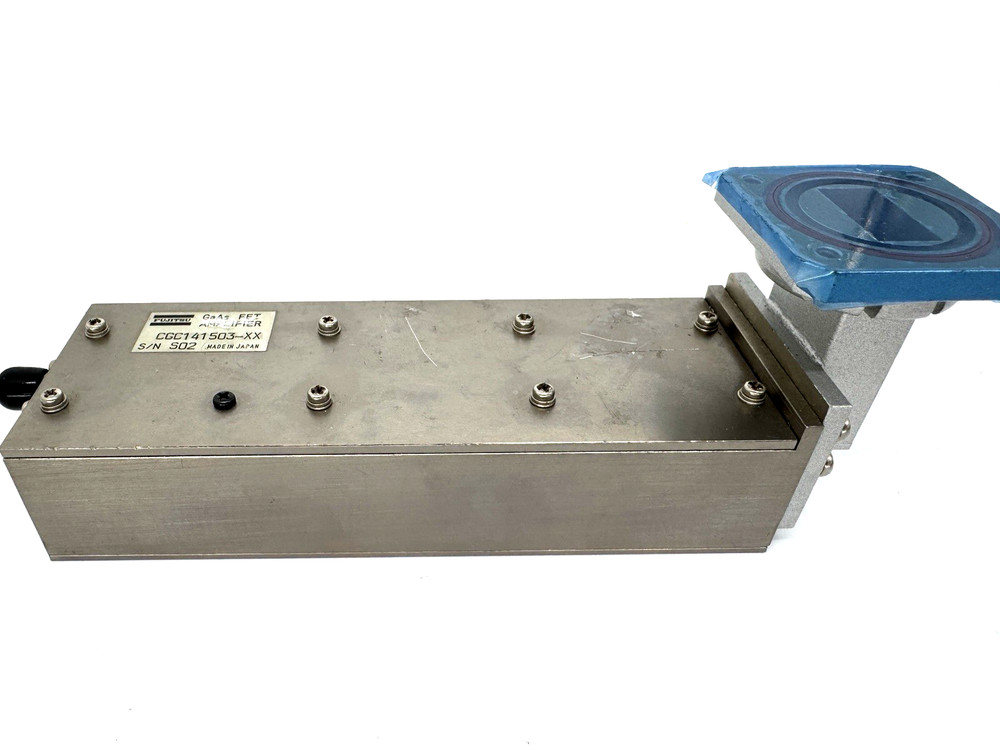 Fujitsu CGC141503 GaAs FET Amplifier Microwave RF Waveguide Module +12V