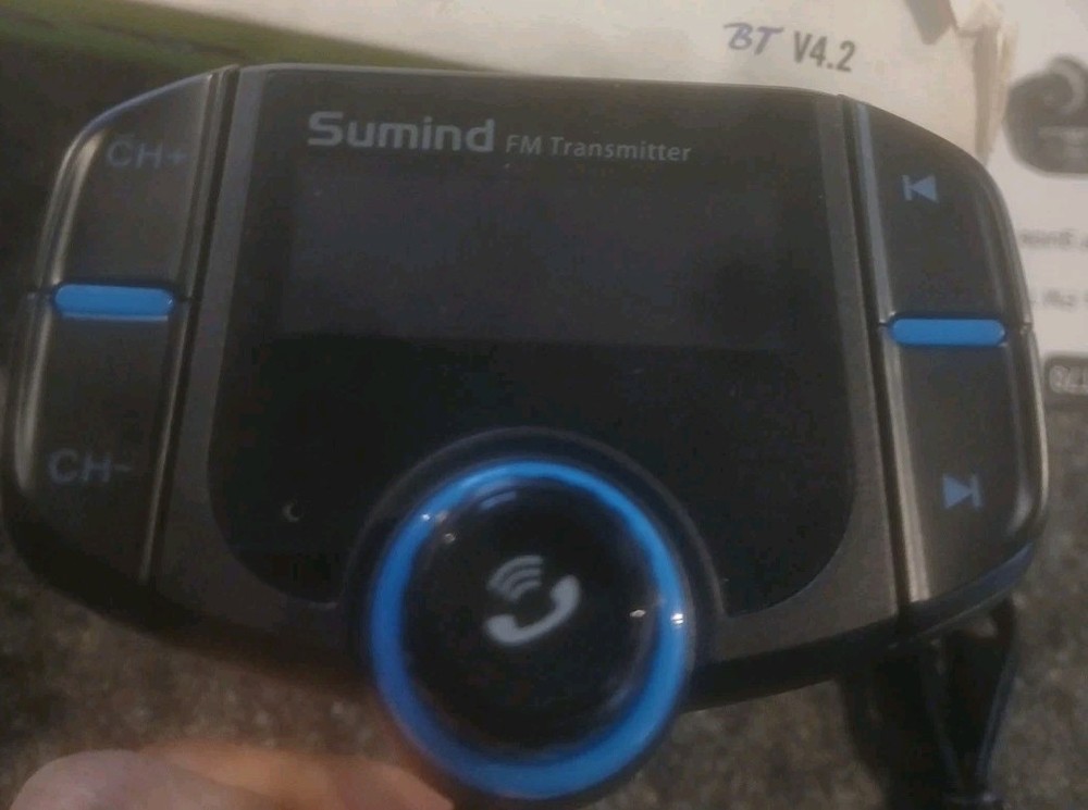 Wireless Car FM Transmitter Qc3.0 Quick Charge