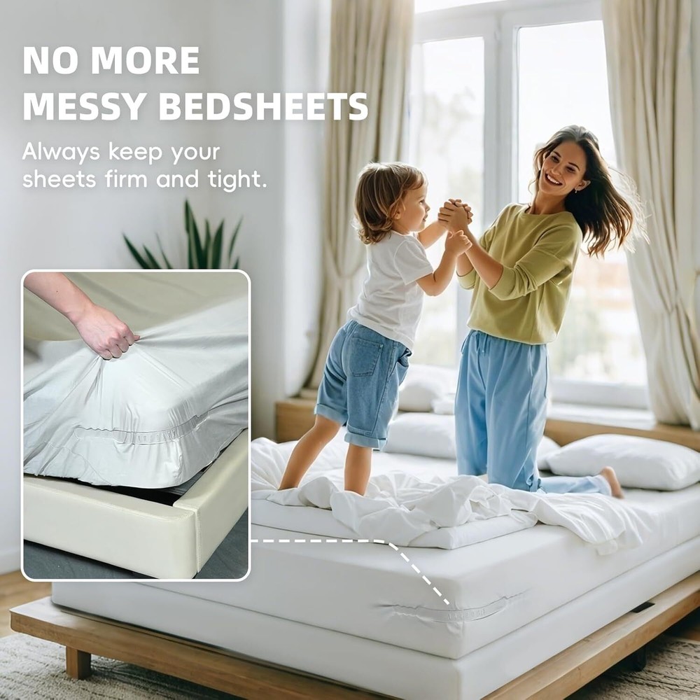 Bed Sheet Holders for Corners Fitted Sheet Holder Keep Sheets Bed Sheet Straps
