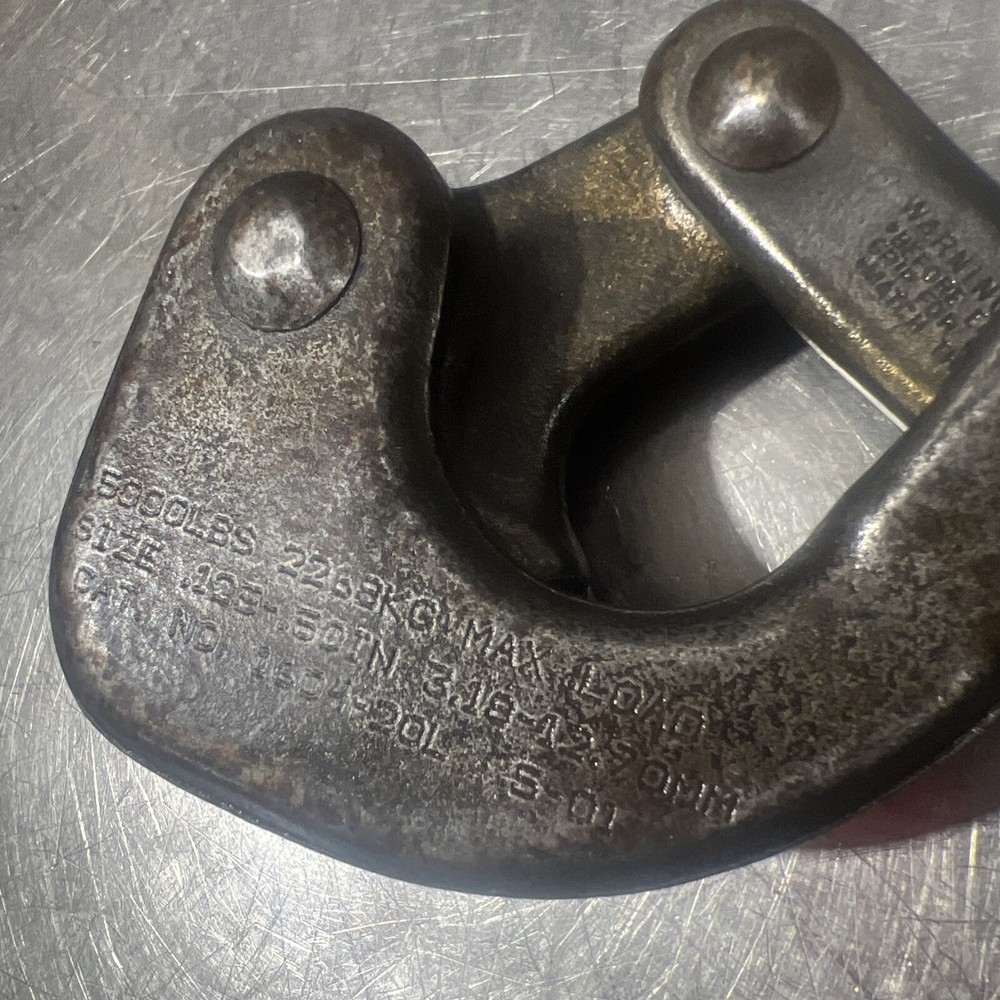 KLEIN TOOLS 1604-20L Cable Pulling Jaw Grip,5000 lb Used Surplus