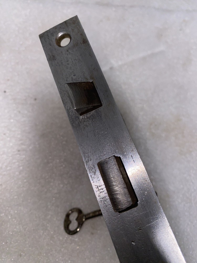 Antique Corbin Mortise Steel Faceplate