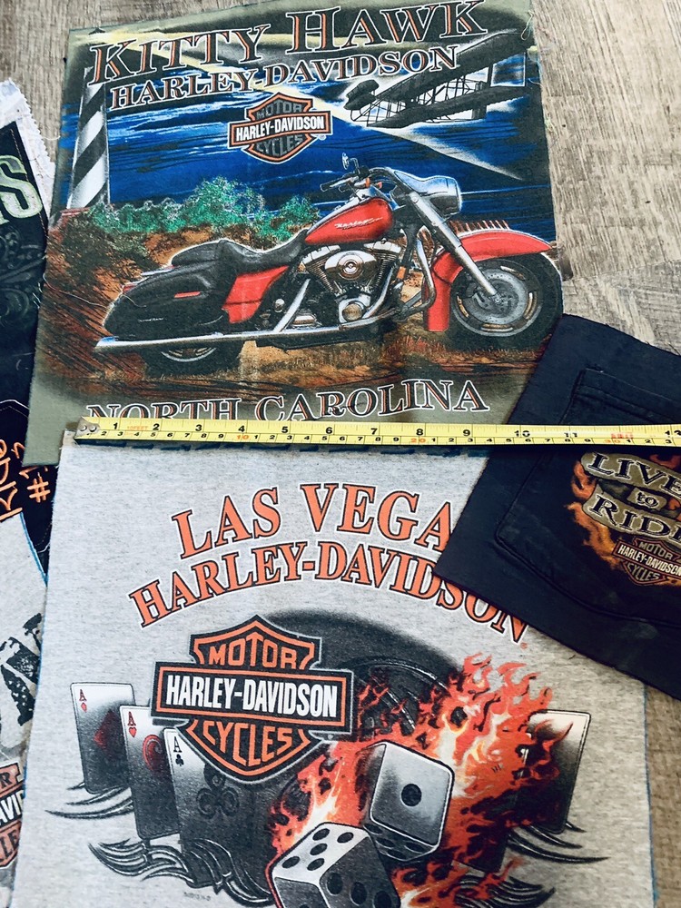 HARLEY DAVIDSON patch lot 4back Patches 2 Pocket Size