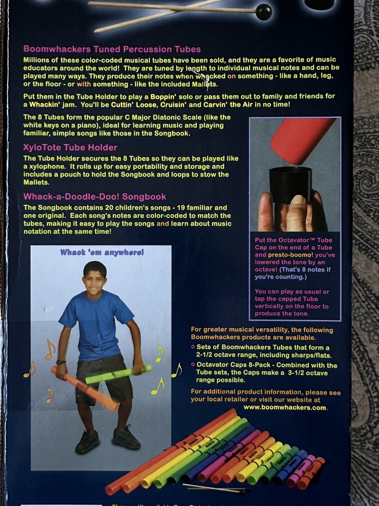 Boomwhackers Boomophone XTS Whack Pack