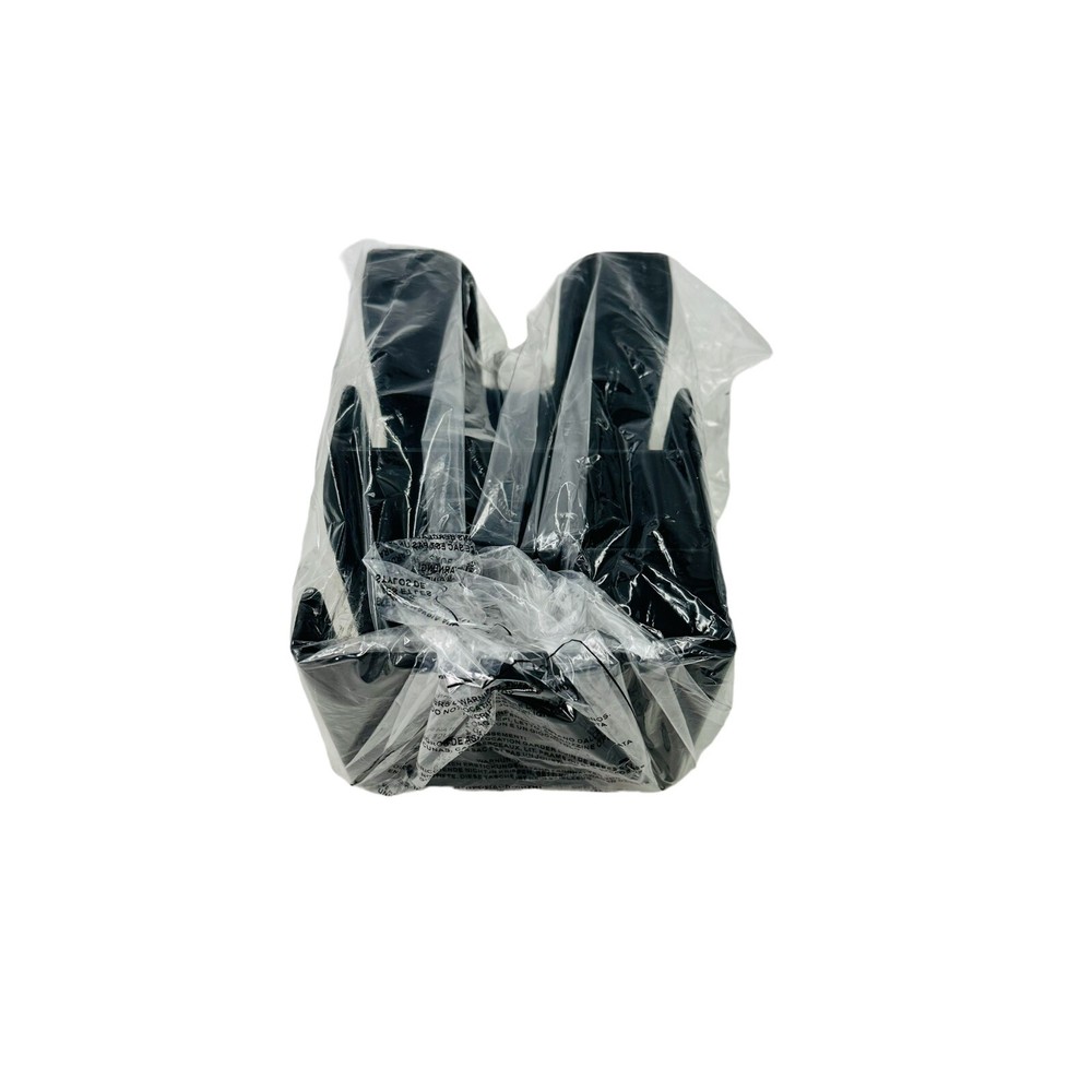 Tablecraft Black Plastic Bar Caddy Organizer 6 Compartment