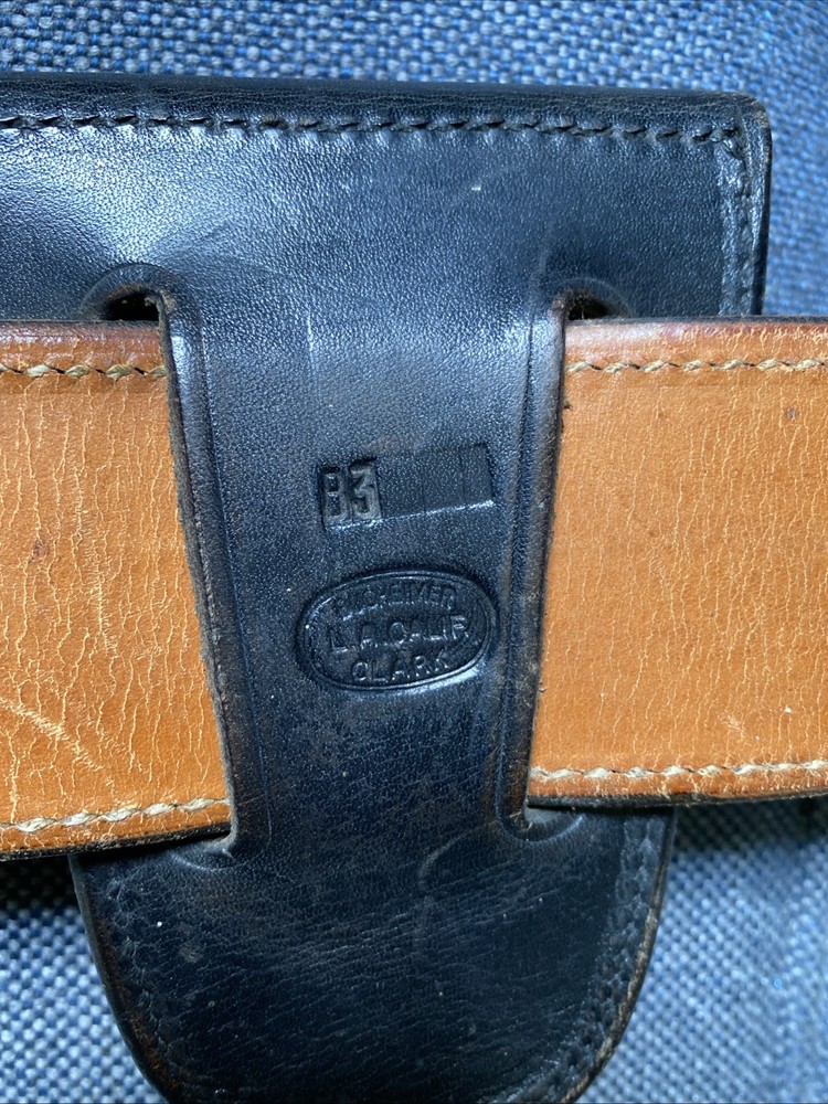 Leather Police Belt