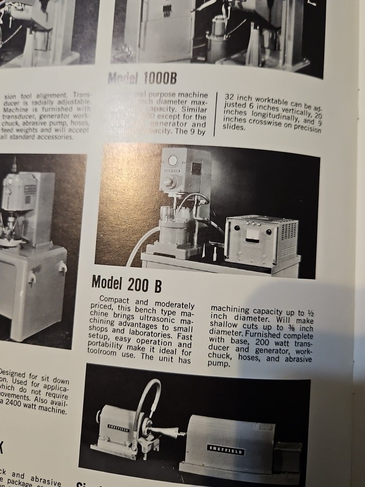 SHEFFIELD MACHINE TOOLS CATALOG 1001-68