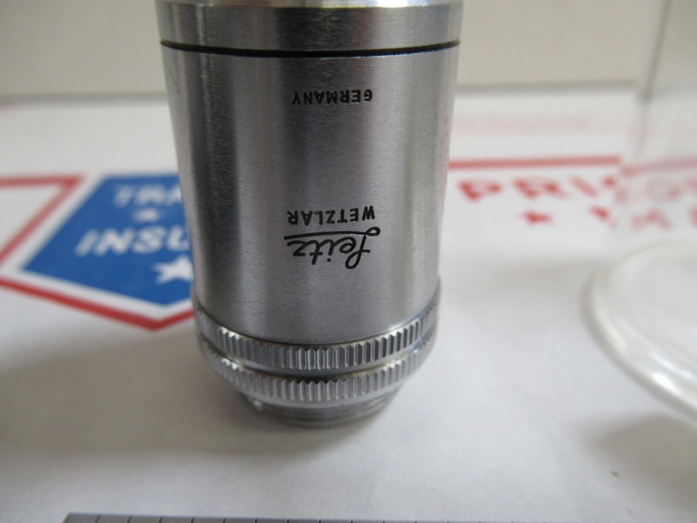 LEITZ NPL 100X OBJECTIVE HOFFMAN MODULATION CONTRAST MICROSCOPE PART &12-A-93
