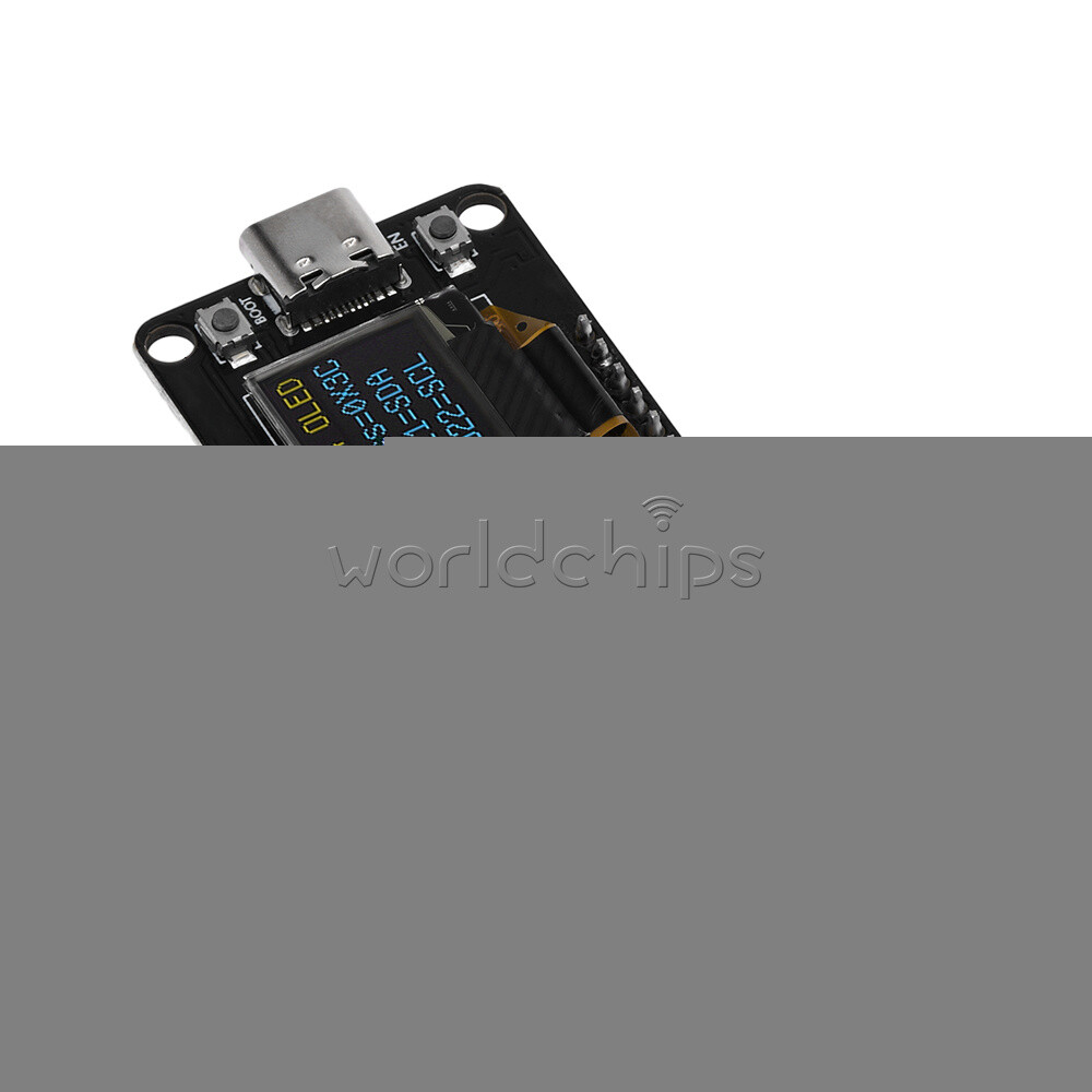 0.96" ESP32 ESP-WROOM-32D WIFI Bluetooth Development Board OLED CH340C Module