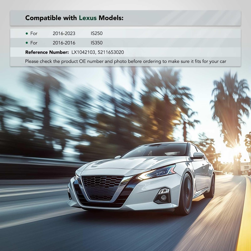 Front Driver Side Bumper Bracket IS250 IS350 2006-2010