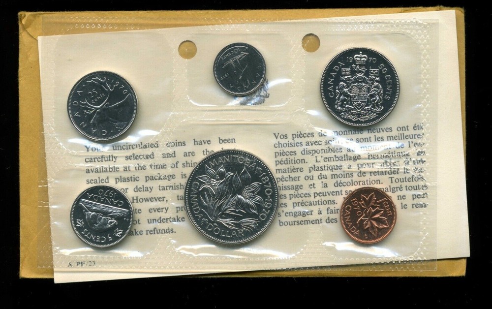 Canada 1970 Proof-Like Uncirculated Mint Set