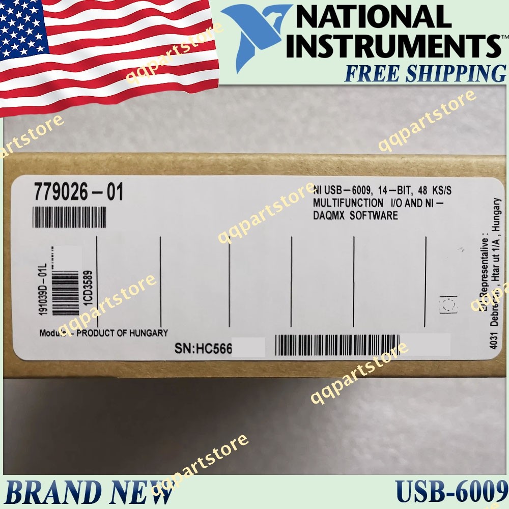 National Instruments USB-6009 Data Acquisition Card NI US USB 6009 Same Day Ship