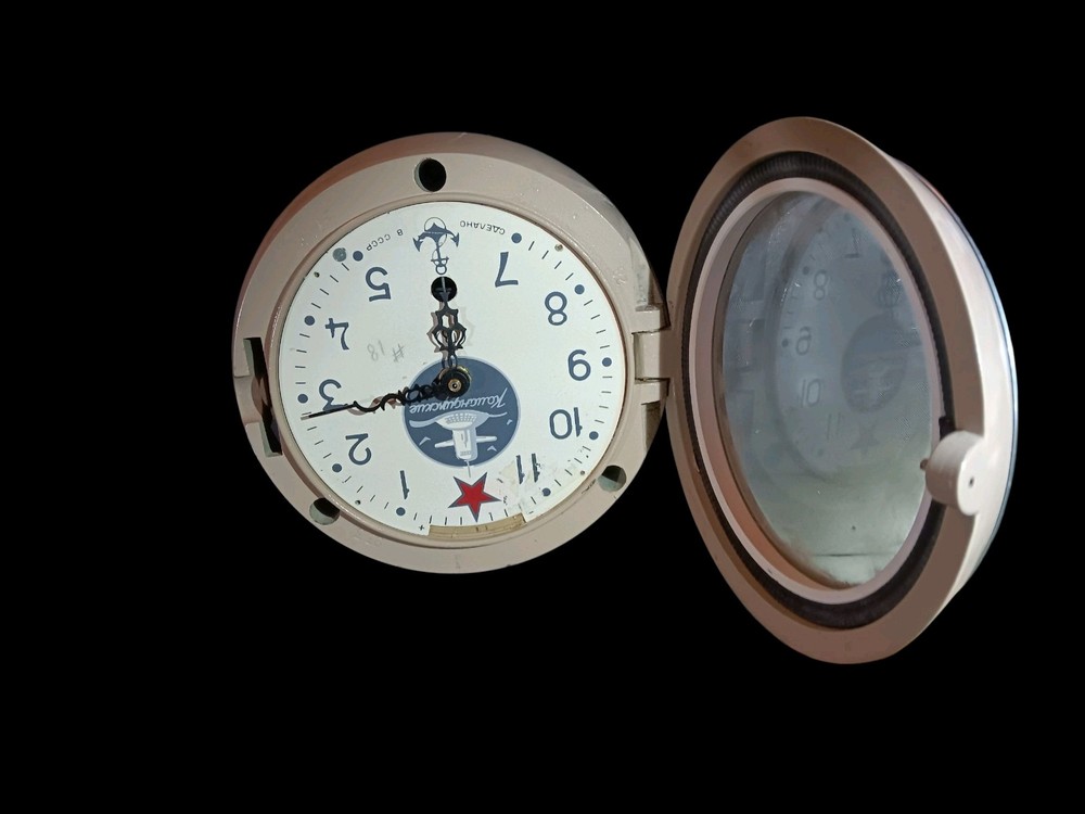 WWII Soviet Navy Submarine Clocks