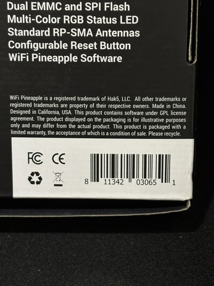 Hak5 Wi-Fi Pineapple Mark VII Tetra Pentesting Tool