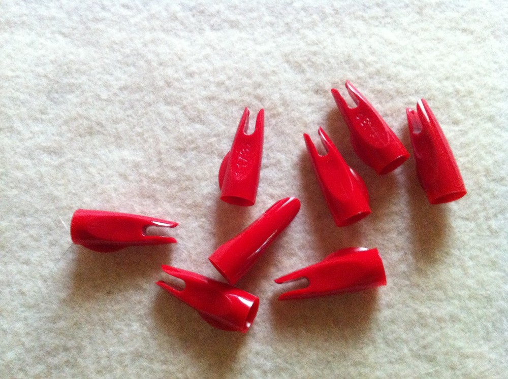 Bohning Classic Nocks 11/32 RED , 100 pack