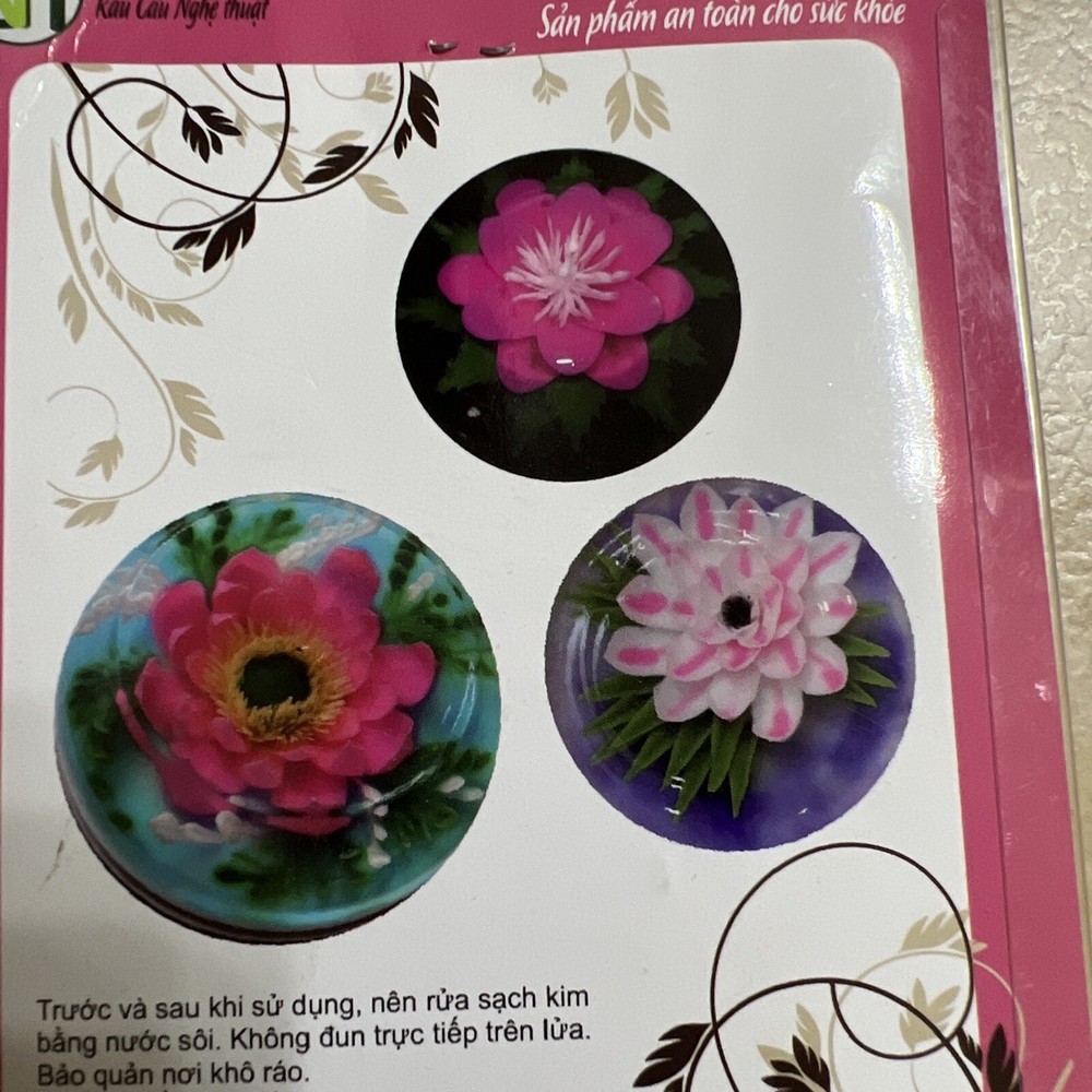 Set 10 Needle Tools Make Jelly Cake By Ngoc Hue
