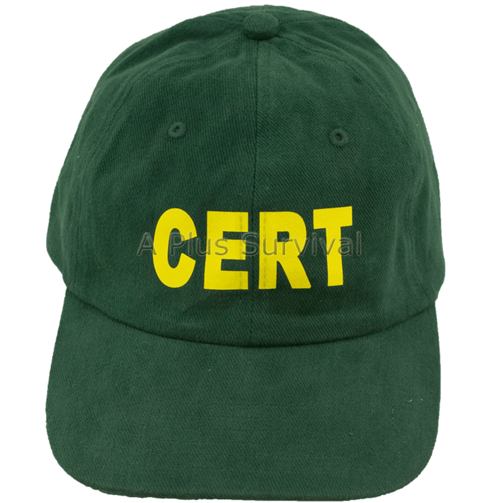 C.E.R.T. Logo Baseball Hat - Adjustable - High Quality