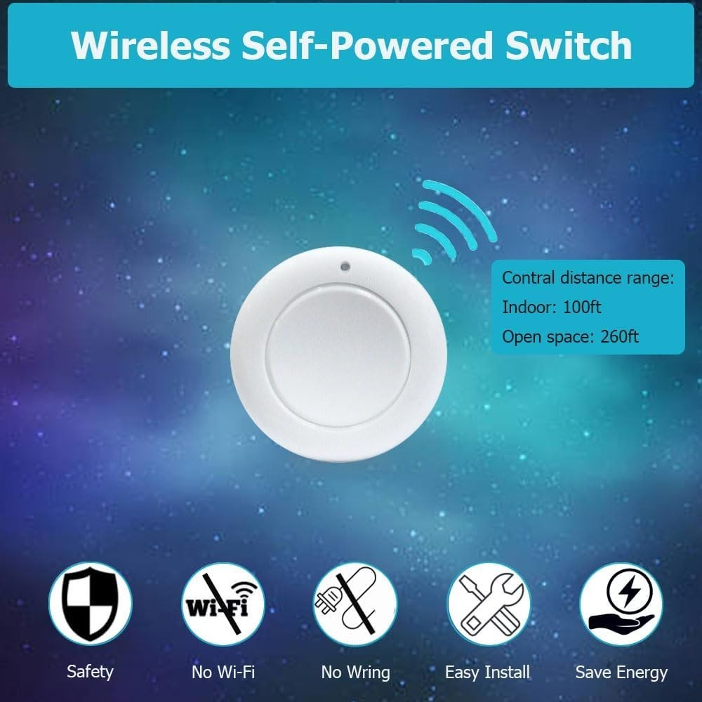 Remote Control Garbage Disposal Switch - Wireless, No Wiring Needed, Easy Setup