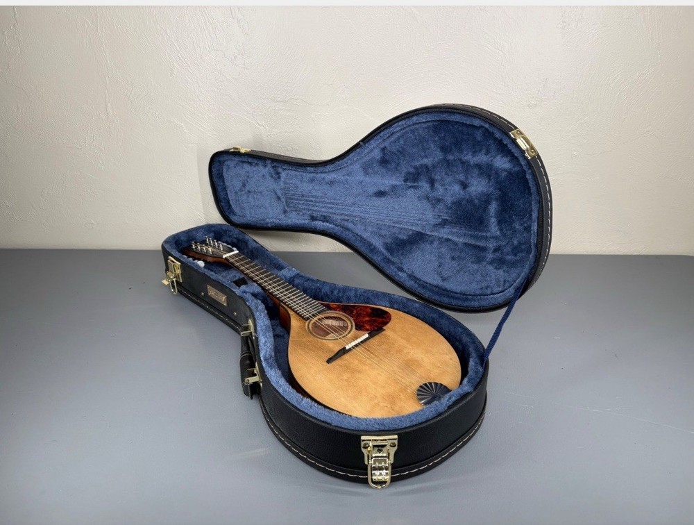 Custom-Built Flat-Back Mandolin with Case