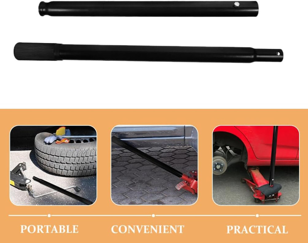 Hydraulic Floor Jack Handle Replacement, 3 Ton Lever for Auto Lifting - 2 Pcs