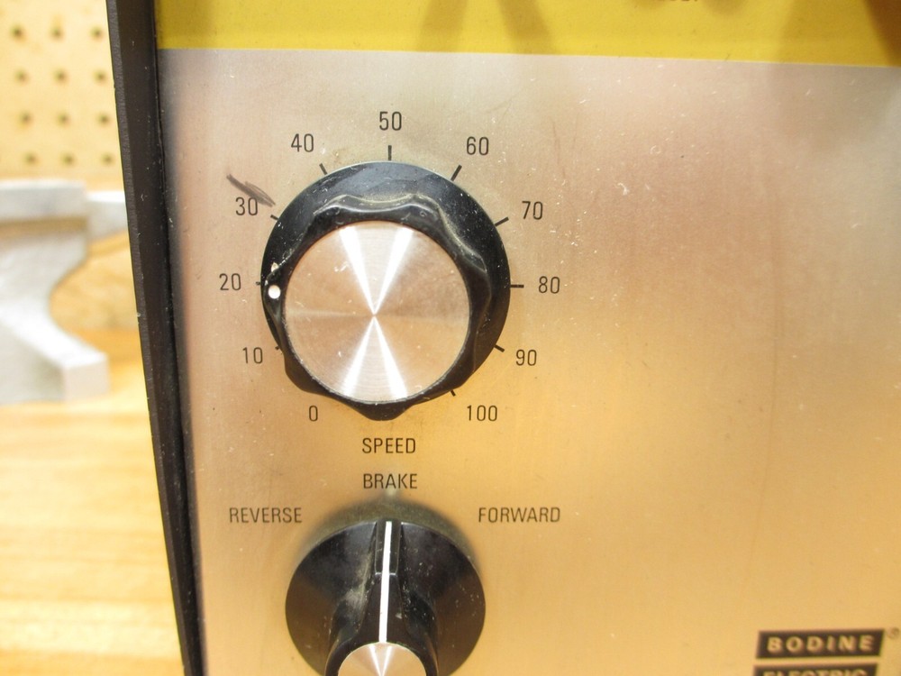 Bodine ASH-400 *USED POWERS UP* DC Motor Speed Control