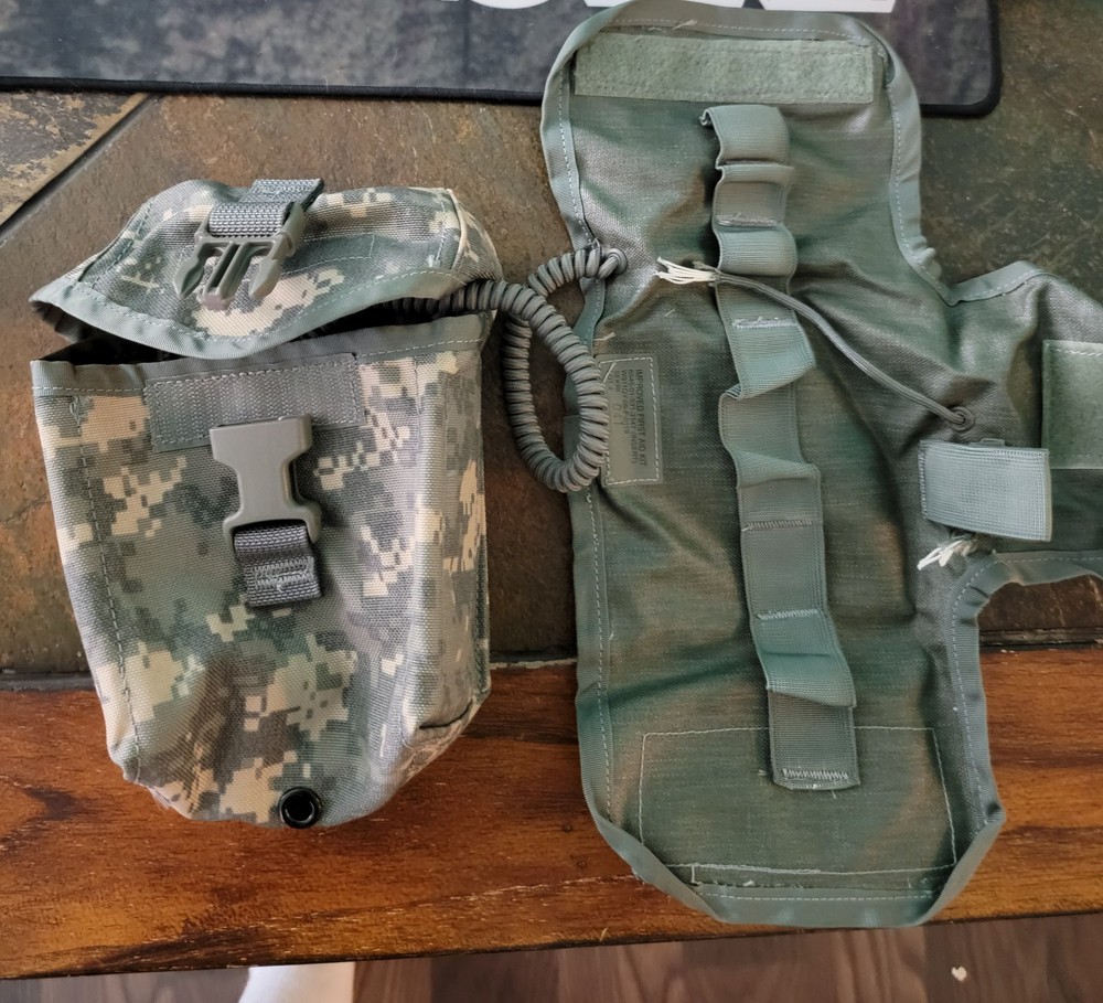 IMPROVED MILITARY FIRST AID KIT (EMPTY WITH INSERT)